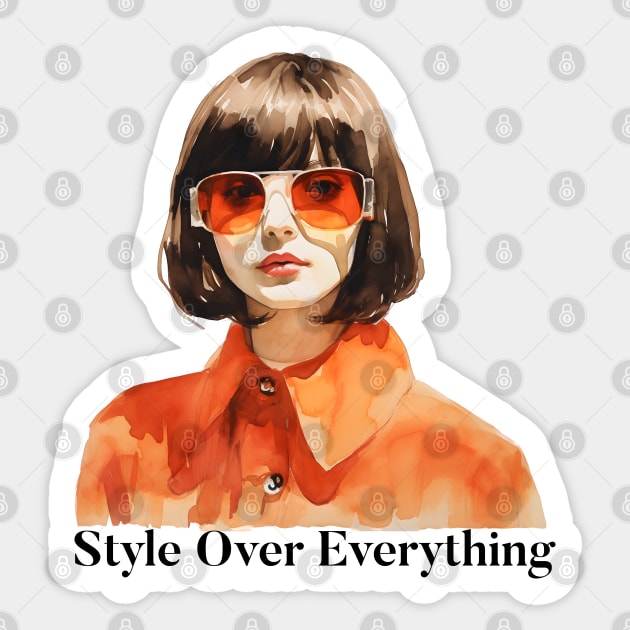 Style Over Everything Sticker by BloomInOctober
